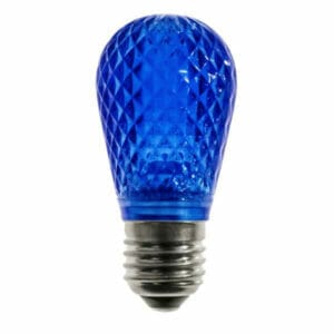 11S14 LED BLUE RETRO FIT BULBS 25 Pack