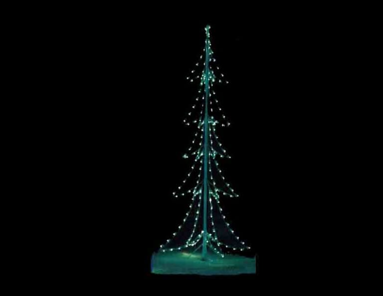 12' 3D Christmas Tree Holiday Light Display