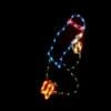 4' Shepherd Boy Kneeling Holiday Light Display