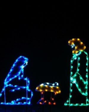 4.5' RESIDENTIAL NATIVITY SCENE