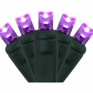 Pro-Grade® 5mm 100 Light LED Purple Mini Light Strings