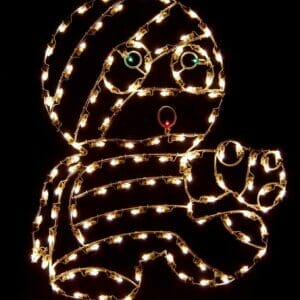 5' Baby Mummy Halloween Light Display