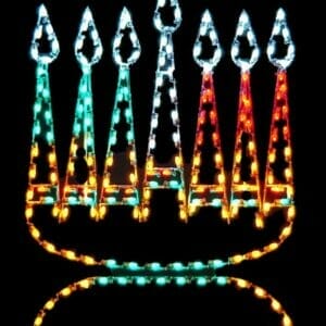 7' Kinara Holiday Light Display
