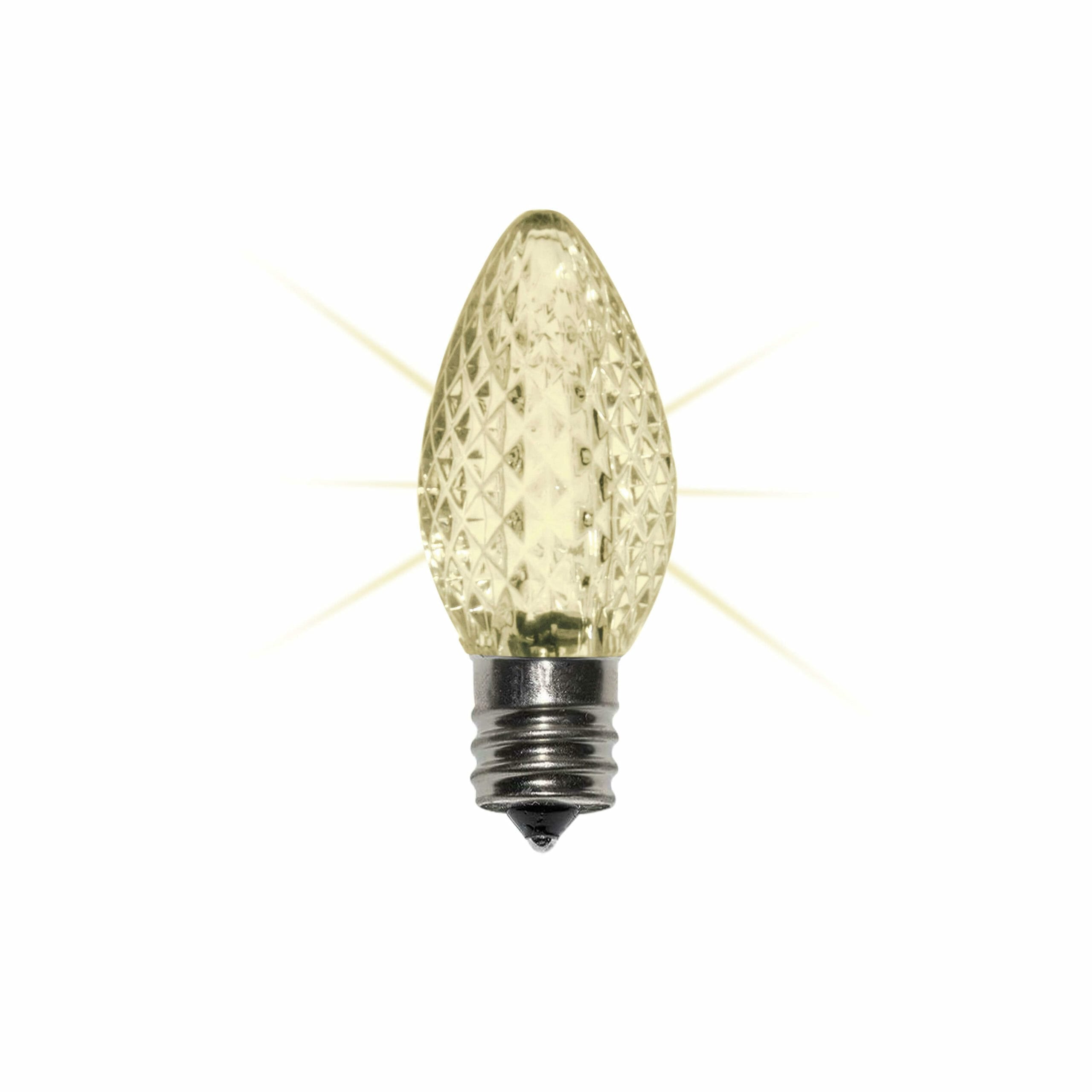C7 LED Warm White replacement bulb - smooth cover