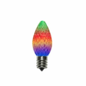 C7 LED RGB Slow Changing Retro Fit Bulb 25 Pack