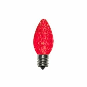 Creative Displays C7 SMD LED Red Retro Fit Bulb 25 Pack