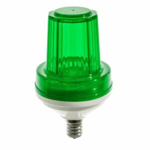C7 LED Green Strobe Light Bulbs