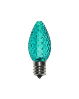 C7 SMD LED Teal Retro Fit Bulb 25 Pack