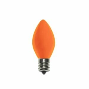 C7 Incandescent Ceramic Orange Bulbs