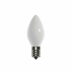 C7 Incandescent Ceramic White Bulbs