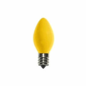 C7 Incandescent Ceramic Yellow Bulbs