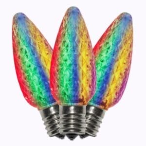 C9 LED RGB Slow Changing Retro Fit Bulbs