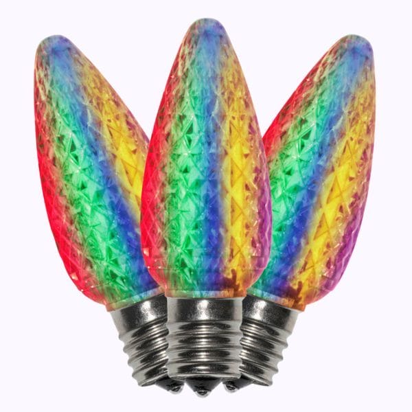 C9 LED RGB Slow Changing Retro Fit Bulbs