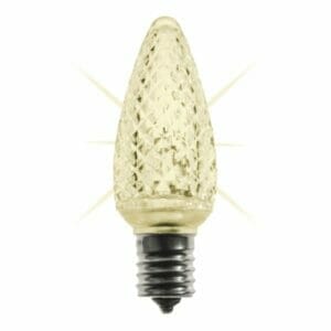 C9 LED SUN WHITE TWINKLE RETROFIT BULB 25 PACK