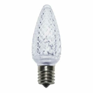 C9 SMD LED Cool White Retro Fit Bulb 25 Pack