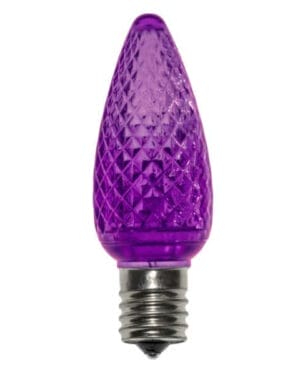C9 SMD LED Purple Retrofit Bulbs