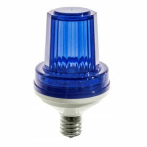 C9 LED Blue Strobe Light Bulbs