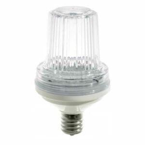 C9 LED Clear Strobe Light Bulbs