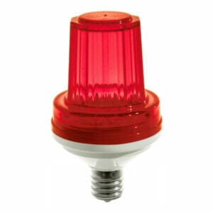 C9 LED Red Strobe Light Bulbs