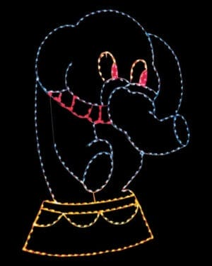 6' Circus Elephant Holiday Light Display