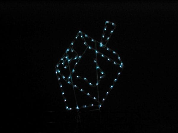 5' Dreidel Holiday Light Display