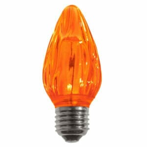 F50 LED Orange Retro Fit Flame Bulbs