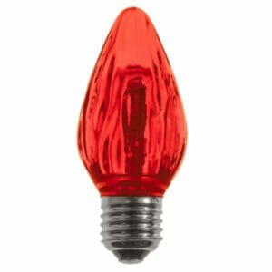 F50 LED Red Retro Fit Flame Bulbs