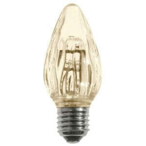 F50 LED Sun White Retro Fit Flame Bulbs