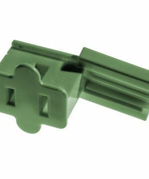 Female In Line Attach On Vampire Plug Spt-1, Green 10 Pack