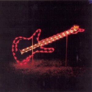 6' Guitar Holiday Light Display