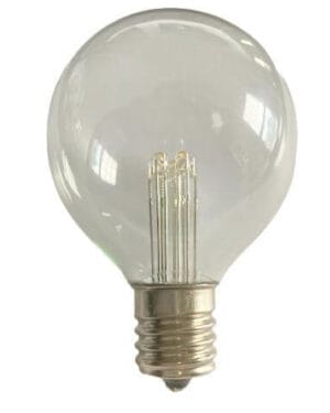 G50 LED Warm White Globe Patio Bulb