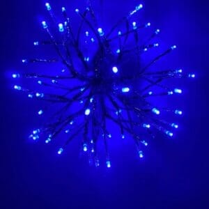 5MM LED Blue Starburst