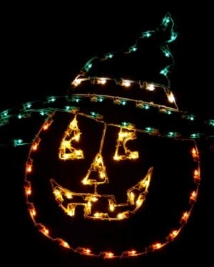 4' Jack-O-Lantern Holiday Light Display