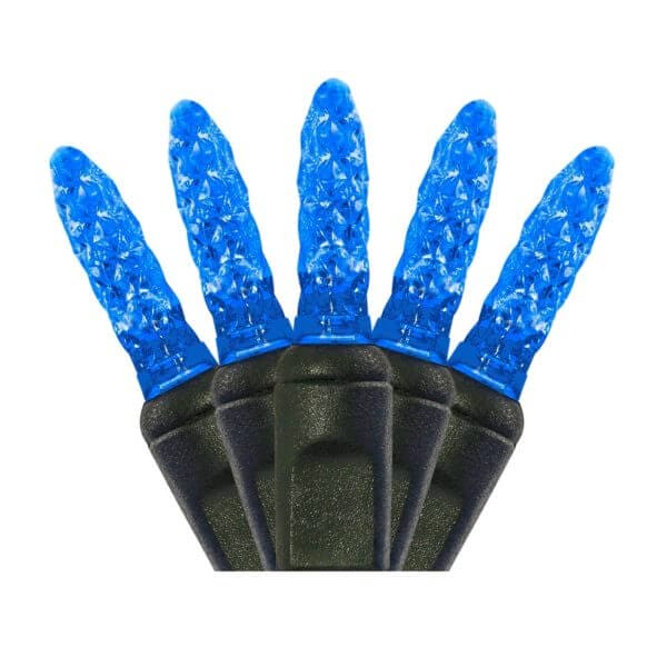 M5 100 LIGHT LED BLUE CHRISTMAS LIGHTS Creative Displays