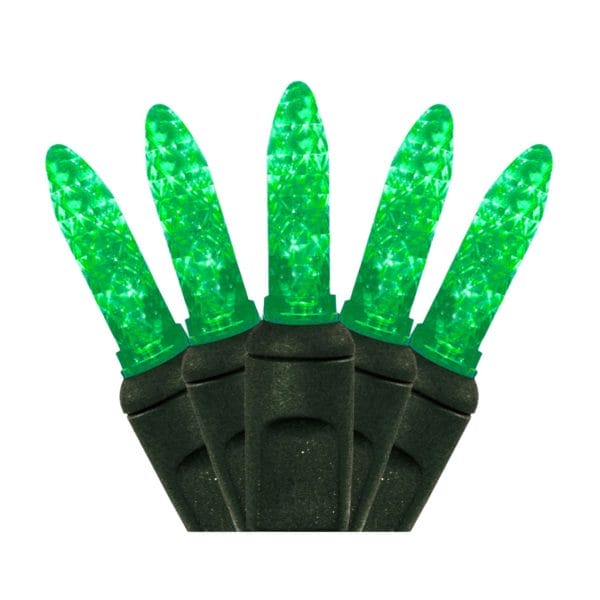 M5 100 Light LED Green Christmas Lights Creative Displays