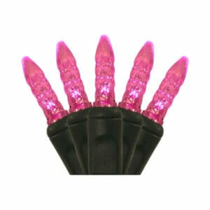 M5 50 Light LED Pink Christmas Lights
