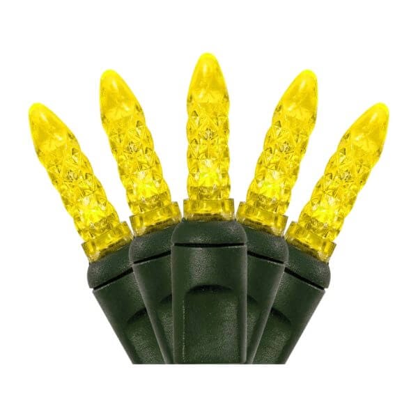 M5 100 LIGHT LED YELLOW CHRISTMAS LIGHTS Creative Displays