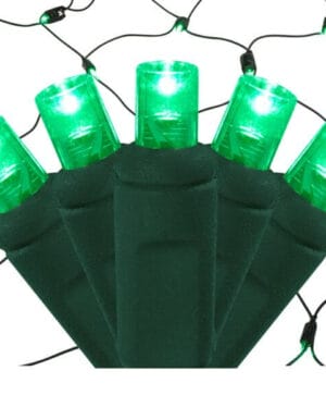 5MM LED Green Net Light Strings