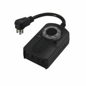 TWO OUTLET MECHANICAL PHOTOCELL TIMER