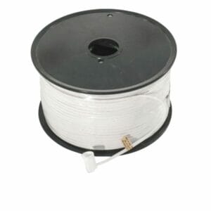 Weather-X® 1000' SPT-1 White Zip Cord