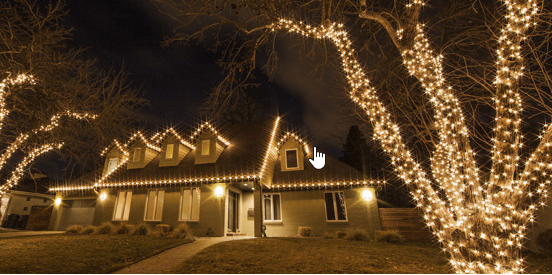 Residential Holiday Lights