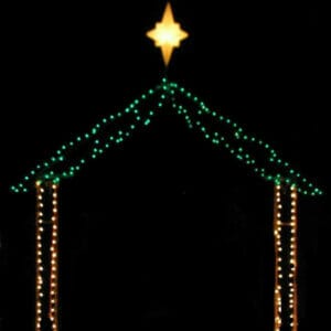 Nativity Stable Holiday Display