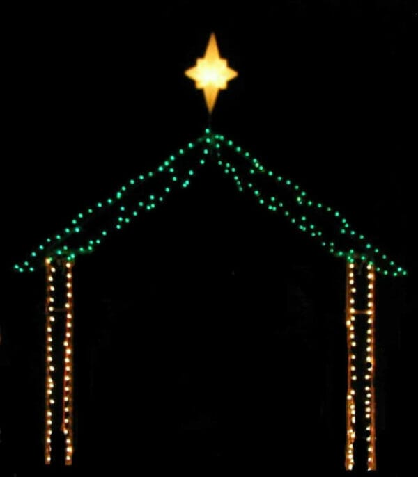 Nativity Stable Holiday Display