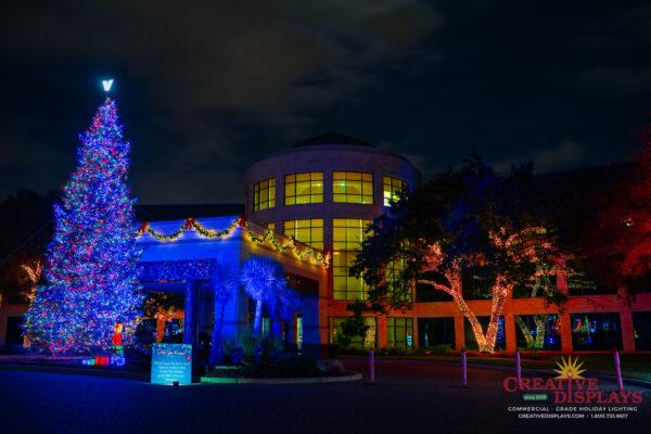 Creative Displays Hanging Christmas Lights Like a Pro