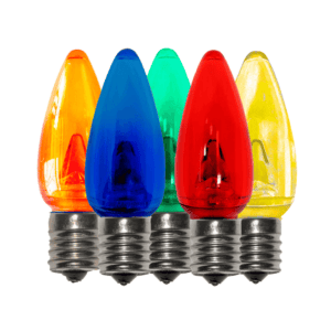 C9 LED Multi Smooth Bulbs