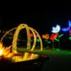 8' Oversized Flowers Dimensional Display