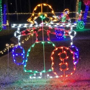 Creative Displays 12 Days of Christmas Day 8 Holiday Light Display