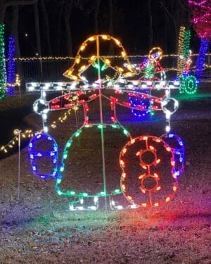 Creative Displays 12 Days of Christmas Day 8 Holiday Light Display