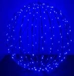 Blue LED Light Sphere