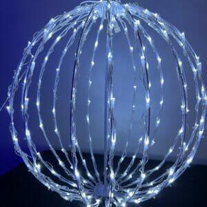Cool White LED Light Sphere